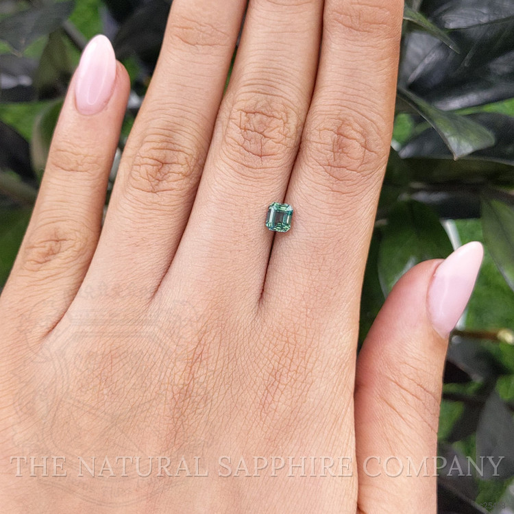 1.04 Ct. Bluish Green Sapphire from Madagascar