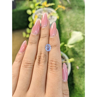 1.47 Ct. Blue Sapphire from Ceylon (Sri Lanka) Life Style