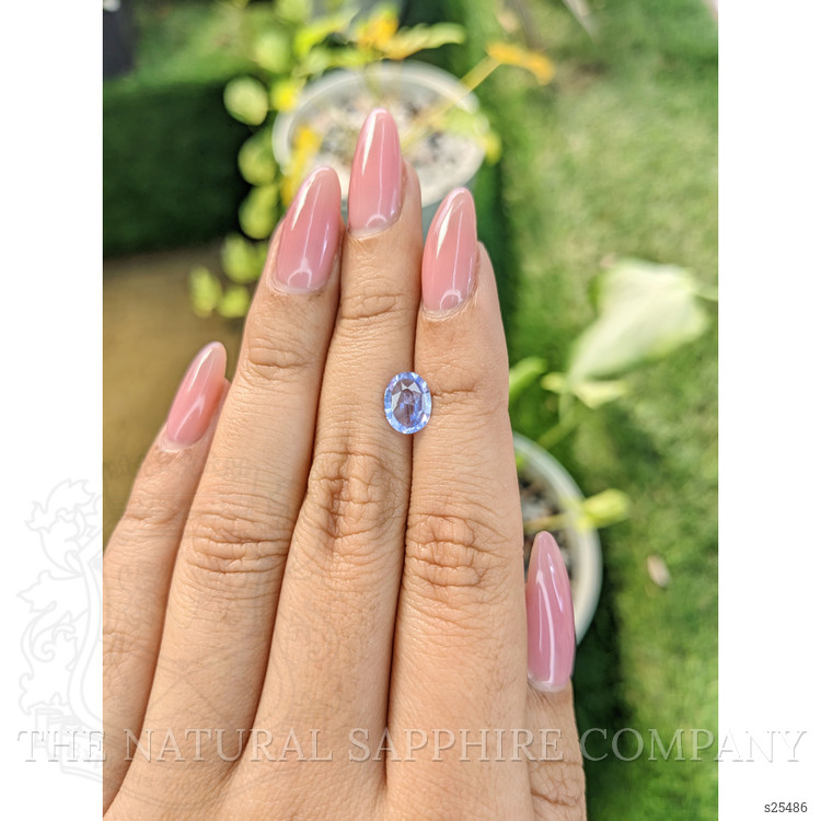 1.47 Ct. Blue Sapphire from Ceylon (Sri Lanka)