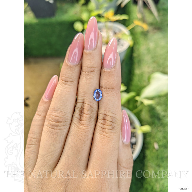 1.03 Ct. Blue Sapphire from Ceylon (Sri Lanka)