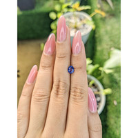 1.00 Ct. Blue Sapphire from Ceylon (Sri Lanka) Life Style
