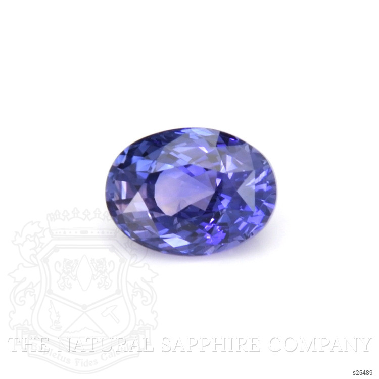 1.38 Ct. Purplish Blue Sapphire from Ceylon (Sri Lanka)