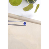 1.38 Ct. Purplish Blue Sapphire from Ceylon (Sri Lanka) Life Style