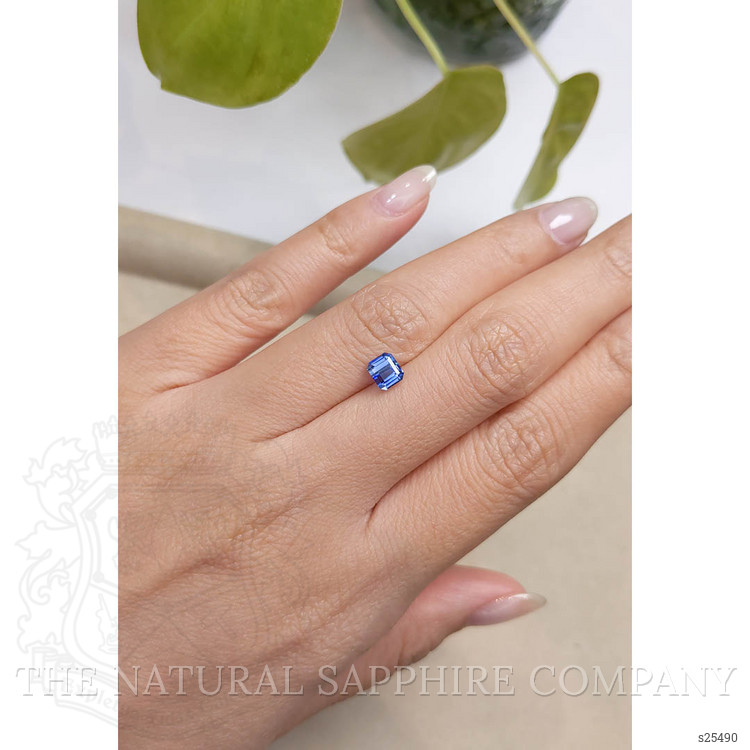 1.03 Ct. Blue Sapphire from Ceylon (Sri Lanka)
