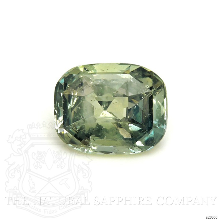 3.35 Ct. Yellowish Green Sapphire from Ceylon (Sri Lanka)