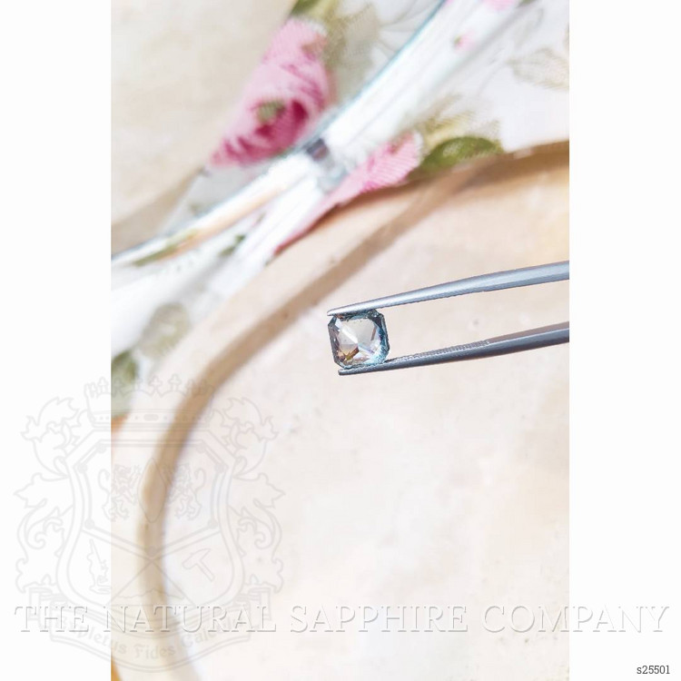 2.75 Ct. Greenish Blue Sapphire from Ceylon (Sri Lanka)