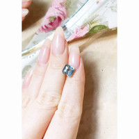 2.75 Ct. Greenish Blue Sapphire from Ceylon (Sri Lanka) Life Style