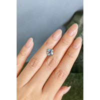 2.75 Ct. Greenish Blue Sapphire from Ceylon (Sri Lanka) Life Style