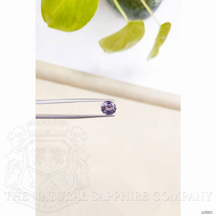 2.59 Ct. Purple Sapphire from Ceylon (Sri Lanka)