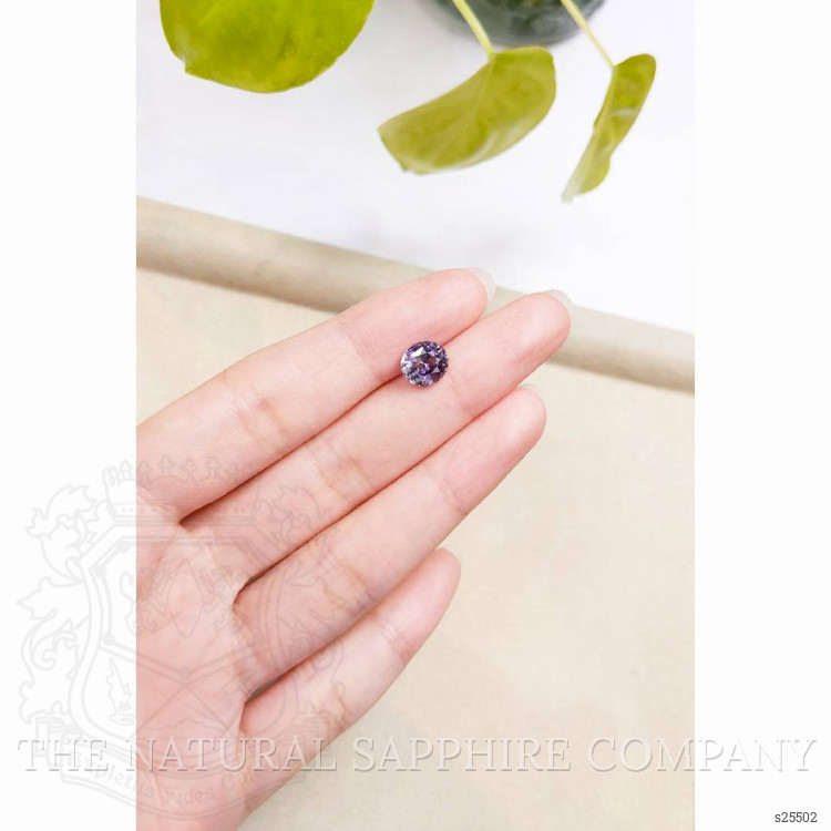 2.59 Ct. Purple Sapphire from Ceylon (Sri Lanka)