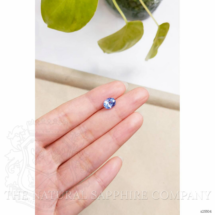 2.21 Ct. Blue Sapphire from Ceylon (Sri Lanka)
