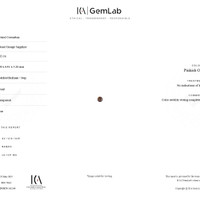 2.02 Ct. Reddish Orange Sapphire from Ceylon (Sri Lanka) Scan Report