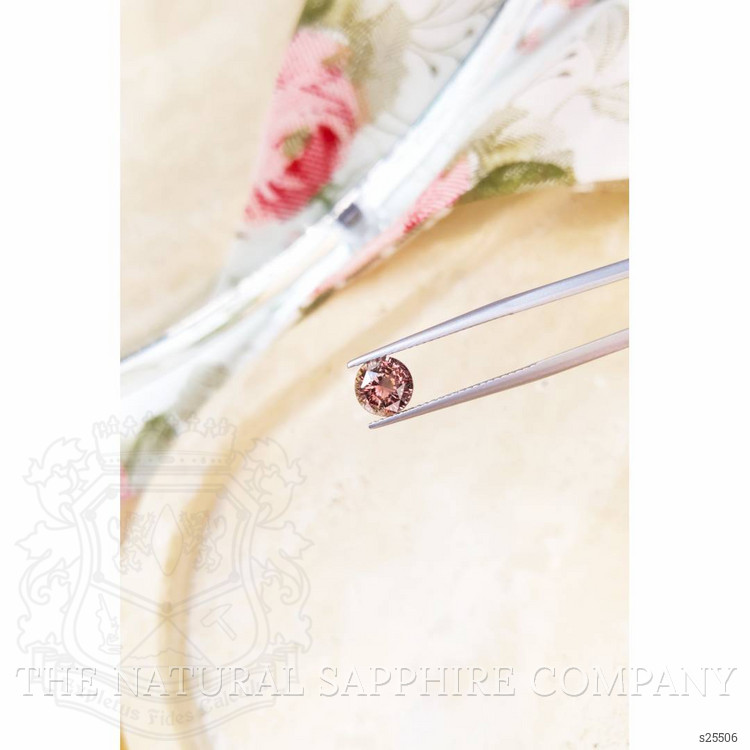 2.02 Ct. Reddish Orange Sapphire from Ceylon (Sri Lanka)