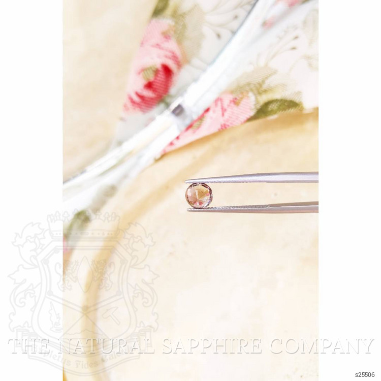 2.02 Ct. Reddish Orange Sapphire from Ceylon (Sri Lanka)