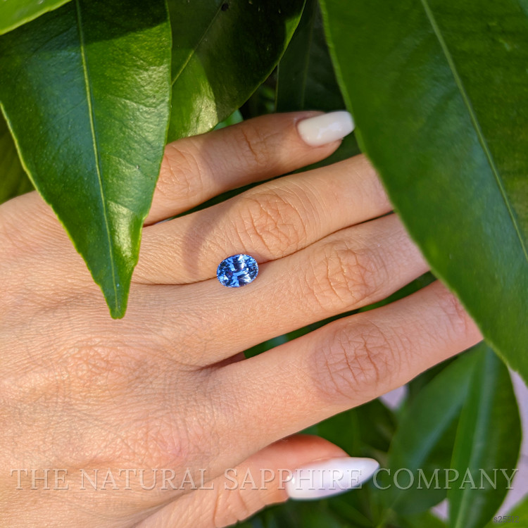1.68 Ct. Blue Sapphire from Ceylon (Sri Lanka)
