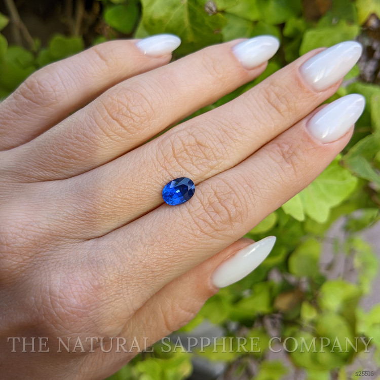 1.60 Ct. Blue Sapphire from Ceylon (Sri Lanka)