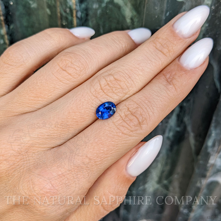 1.60 Ct. Blue Sapphire from Ceylon (Sri Lanka)