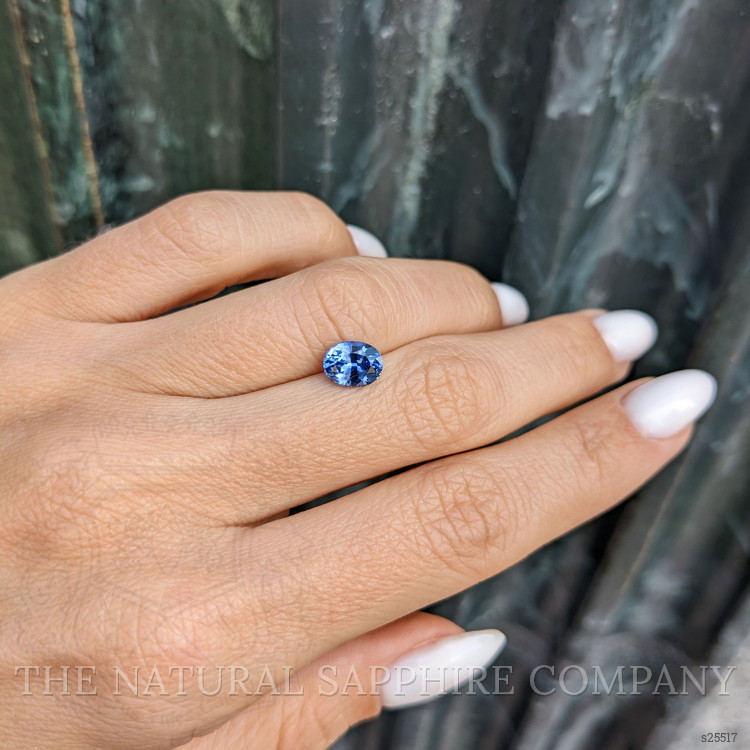 1.53 Ct. Blue Sapphire from Ceylon (Sri Lanka)