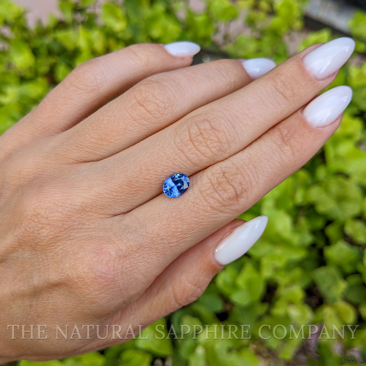 1.53 Ct. Blue Sapphire from Ceylon (Sri Lanka)