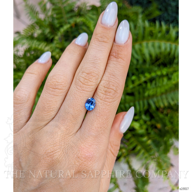 1.53 Ct. Blue Sapphire from Ceylon (Sri Lanka)