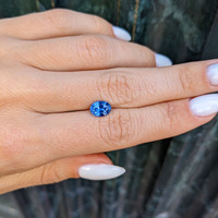 1.50 Ct. Blue Sapphire from Ceylon (Sri Lanka) Life Style