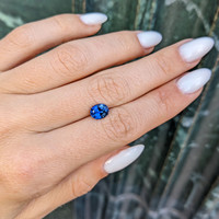 1.51 Ct. Blue Sapphire from Ceylon (Sri Lanka) Life Style