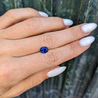 1.42 Ct. Blue Sapphire from Ceylon (Sri Lanka) Life Style