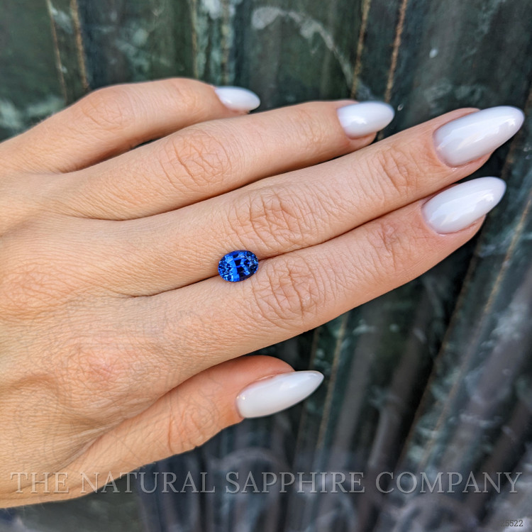 1.71 Ct. Blue Sapphire from Ceylon (Sri Lanka)