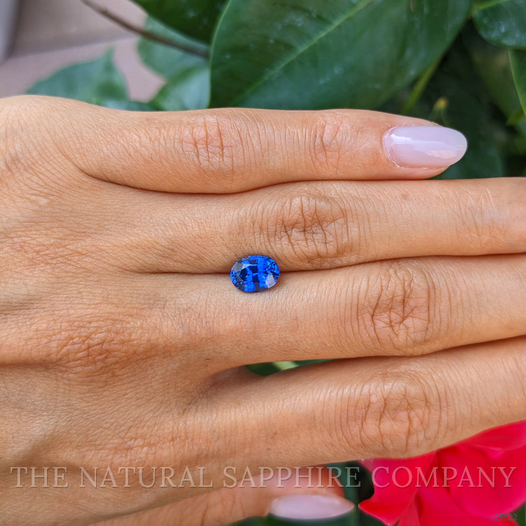 1.71 Ct. Blue Sapphire from Ceylon (Sri Lanka)