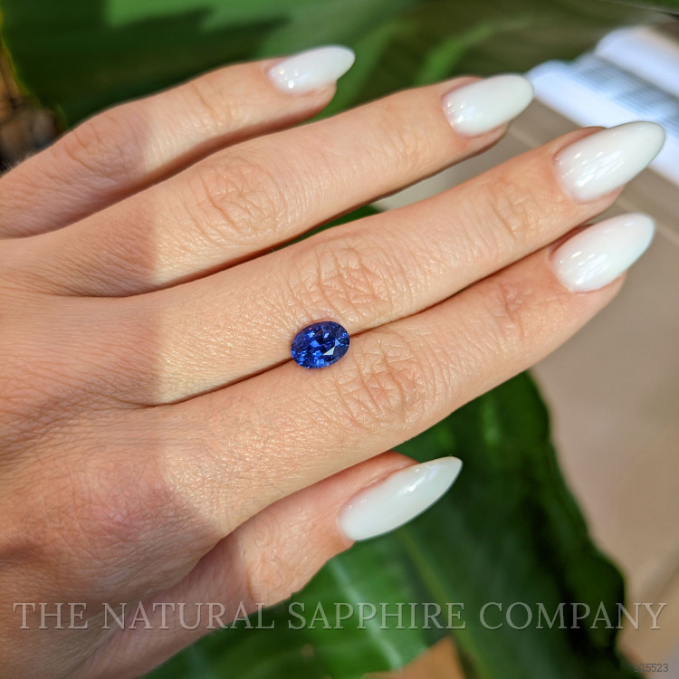1.97 Ct. Blue Sapphire from Ceylon (Sri Lanka)
