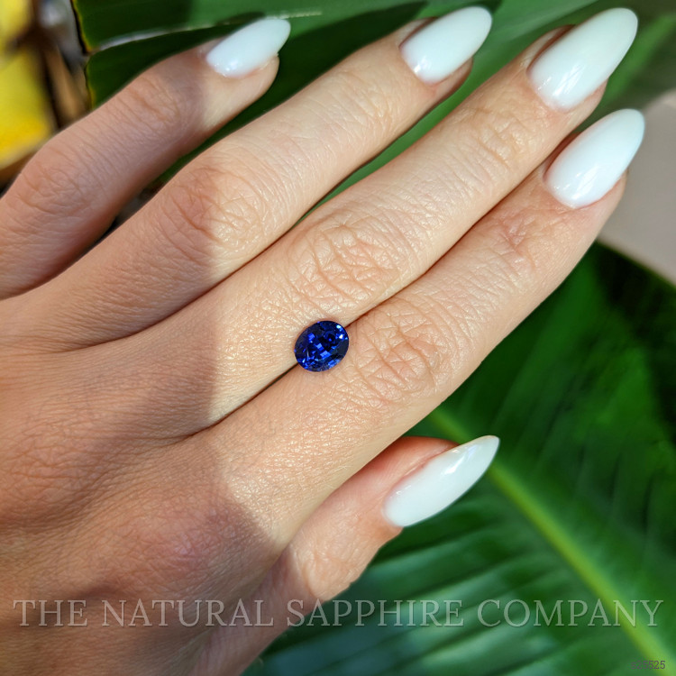 1.76 Ct. Blue Sapphire from Ceylon (Sri Lanka)
