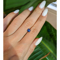0.75 Ct. Blue Sapphire from Ceylon (Sri Lanka) Life Style
