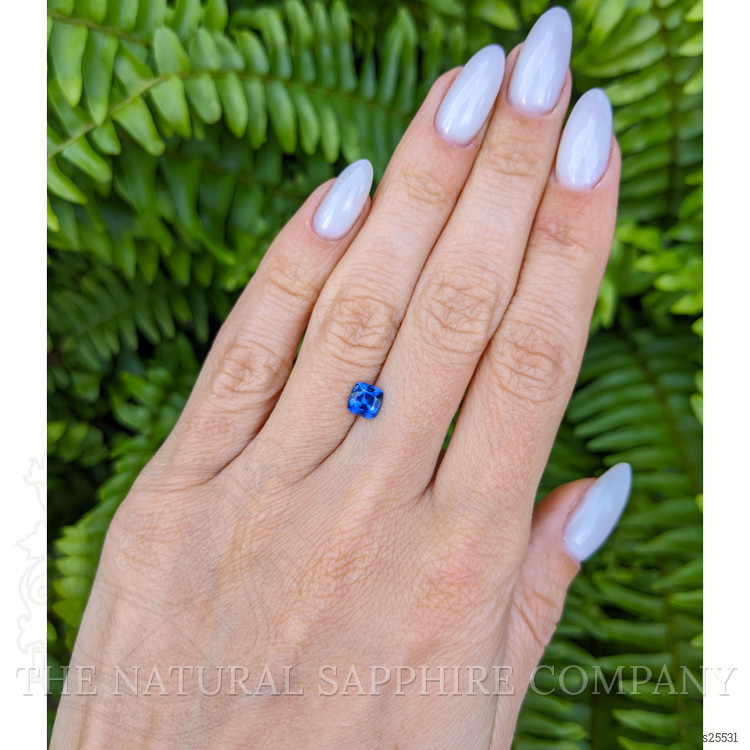 0.93 Ct. Blue Sapphire from Ceylon (Sri Lanka)