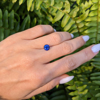 1.39 Ct. Blue Sapphire from Ceylon (Sri Lanka) Life Style