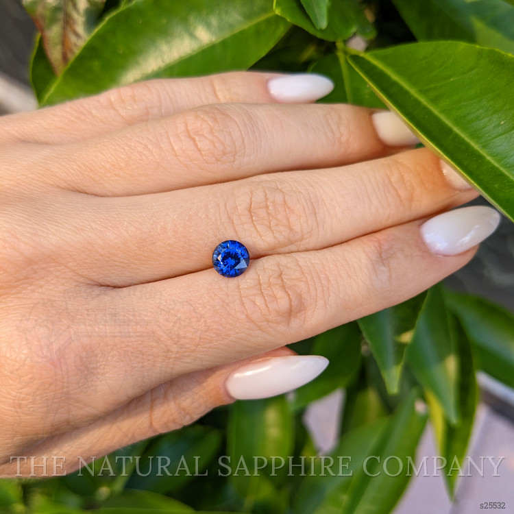 1.39 Ct. Blue Sapphire from Ceylon (Sri Lanka)