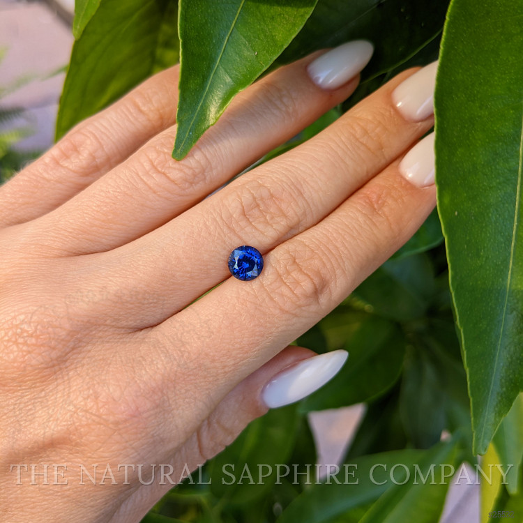 1.39 Ct. Blue Sapphire from Ceylon (Sri Lanka)