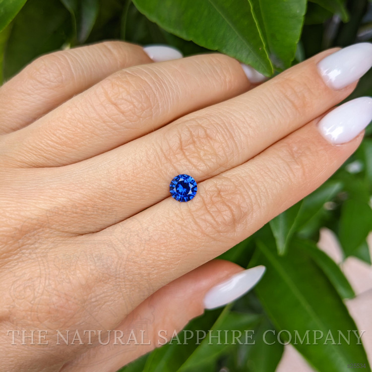 0.90 Ct. Blue Sapphire from Ceylon (Sri Lanka)