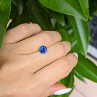 1.61 Ct. Blue Sapphire from Ceylon (Sri Lanka) Life Style