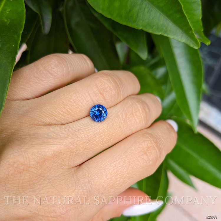 1.61 Ct. Blue Sapphire from Ceylon (Sri Lanka)