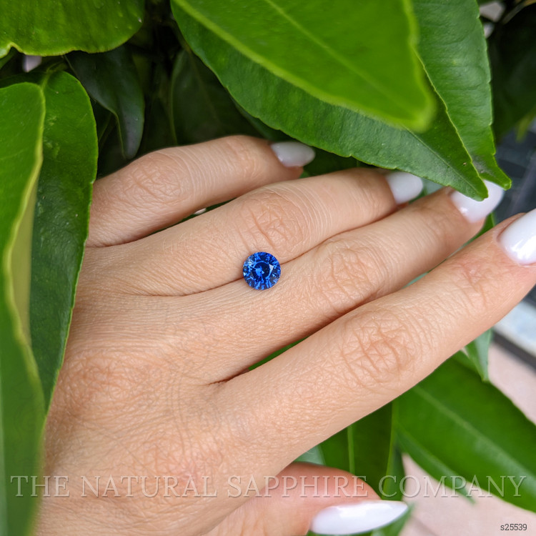 1.61 Ct. Blue Sapphire from Ceylon (Sri Lanka)