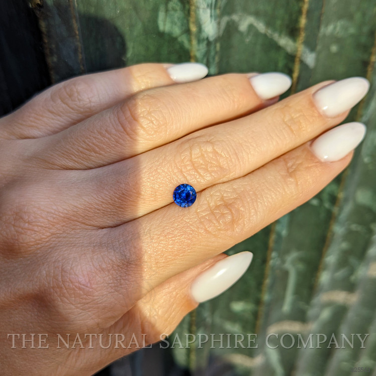 1.02 Ct. Blue Sapphire from Ceylon (Sri Lanka)