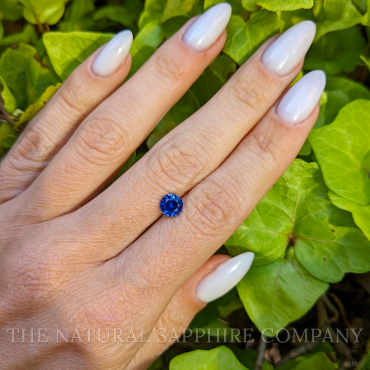 1.02 Ct. Blue Sapphire from Ceylon (Sri Lanka)