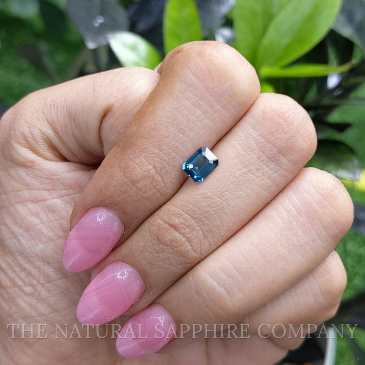 1.14 Ct. Greenish Blue Sapphire from Madagascar