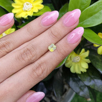 1.15 Ct. Yellow Sapphire from Tanzania Life Style