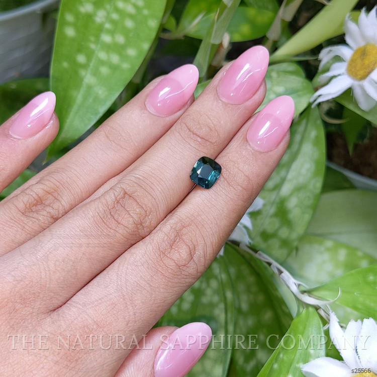 1.86 Ct. Bluish Green Sapphire from Madagascar