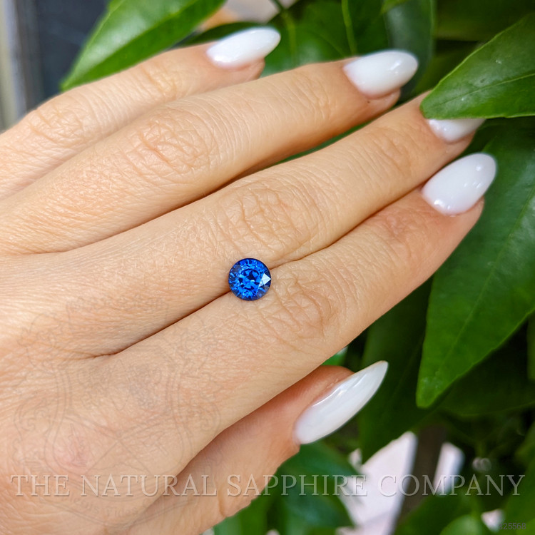 1.22 Ct. Blue Sapphire from Ceylon (Sri Lanka)