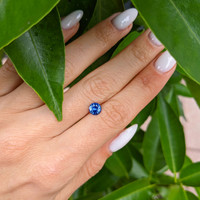 0.93 Ct. Blue Sapphire from Ceylon (Sri Lanka) Life Style