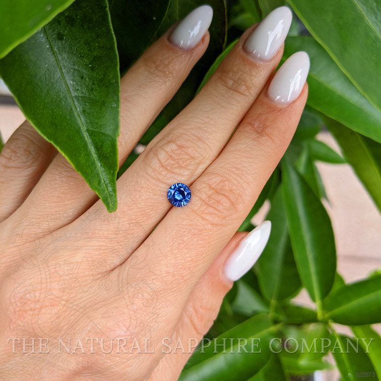 0.96 Ct. Blue Sapphire from Ceylon (Sri Lanka)
