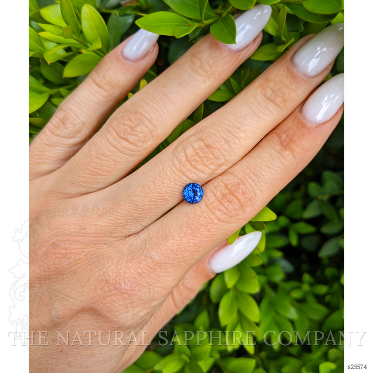 1.01 Ct. Blue Sapphire from Ceylon (Sri Lanka)
