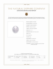1.57 Ct. Grey Star Sapphire from Ceylon (Sri Lanka) Scan Report